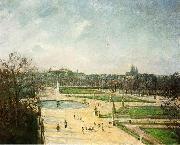 Camille Pissarro Tuileries Gardens oil painting